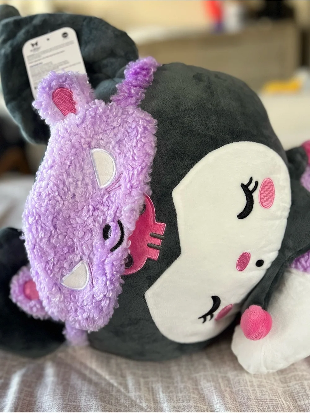 Sleeping Kuromi plush 18 inch